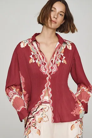 Ranna Gill Collared Blouse
