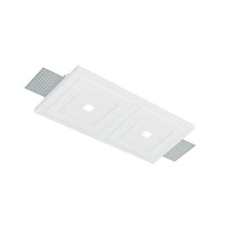 Netlighting Zephyr Recessed Downlight White 2x LED 2400lm 3000K