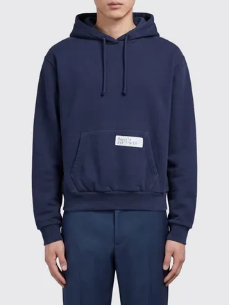 Maison Margiela Graphic Print Cotton Hoodie