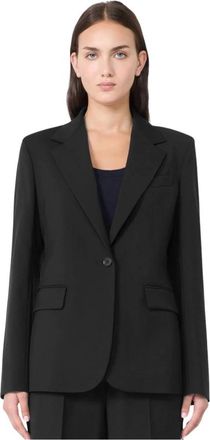 Max Mara Mujer, Chaquetas, Negro, Talla: XS