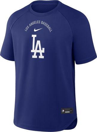 Nike Los Angeles Dodgers Authentic Collection Batting Practice Pregame Nike Mens Dri-FIT MLB Top in Blue | 04HG11L6LD-7DX