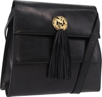 Ferragamo Pre-owned Shoulder Bag - Dames - Vintage Schoudertas - Zwart - ONE Size - Leer - Vintage