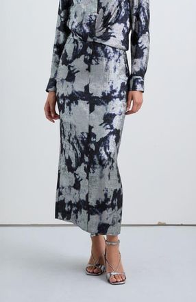 Scalpers Jacsilver Skirt in Bluesilver at Nordstrom, Size X-Large Eu