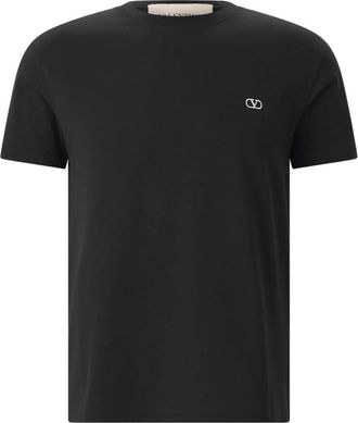 Valentino T-shirts - Heren - T-shirts - Zwart - S - Katoen - Tops