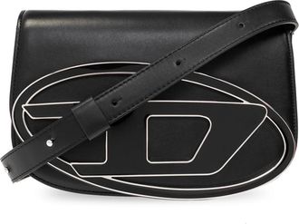 Diesel 1DR M Schoudertas - Dames - Schoudertassen - Zwart - ONE Size - Leer - Tassen