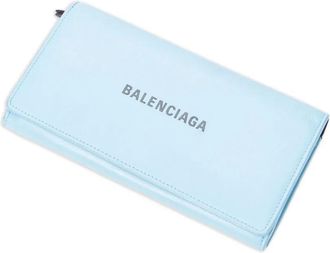Balenciaga Portafoglio Everyday - Blu