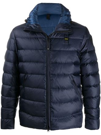 Blauer Piumino con cappuccio - Blu