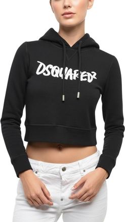 Dsquared2 Black Logo Hood Sweatshirt