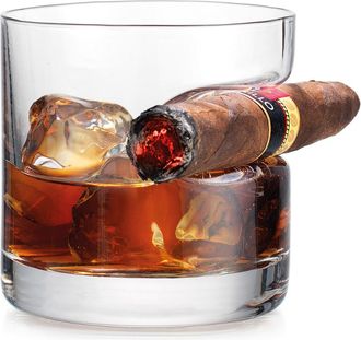 Godinger Narturo Cigar Glass Pair