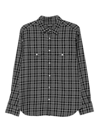 Tom Ford Checked Cotton Shirt