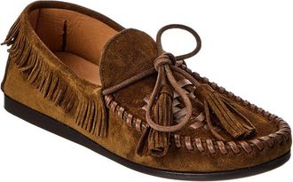 Isabel Marant Suede & Leather Moccasin