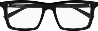 Saint Laurent 906 Eyeglasses - Heren - Brillen - Zwart - 54 MM - Accessoires