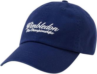Ralph Lauren Navy Blue Sport Logo Textured Baseball Cap