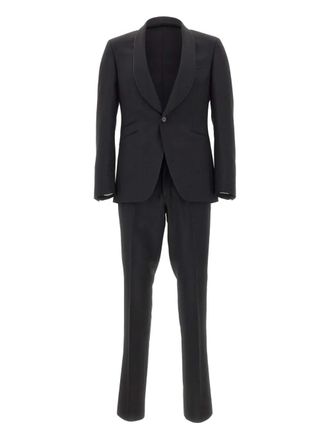Carlo Pignatelli buttoned suit - Black
