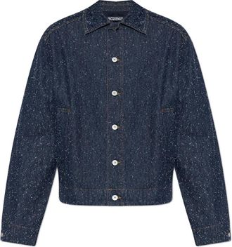 Jacquemus Denim Jassen - Heren - Spijkerjassen - Blauw - 2XL - Denim - Jassen