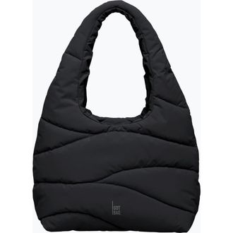 Got Bag Wavy Puffer Recycled Nylon Shoulder Bag in Black at Nordstrom