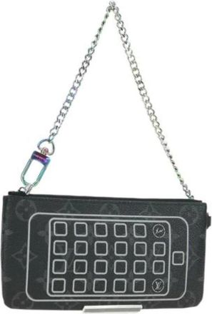 Louis Vuitton Pre-owned Clutches, female, Black, Size: ONE SIZE Pre-owned iPhone Case