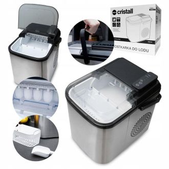 Eldom M&aacute;quina De Hielo Dom&eacute;stica Para Cubos De Hielo De 12 Kg, Hielo Express Para Bebidas
