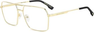 Dsquared2 Mode Bril in Zwart - Heren - Brillen - Geel - 60 MM - Accessoires