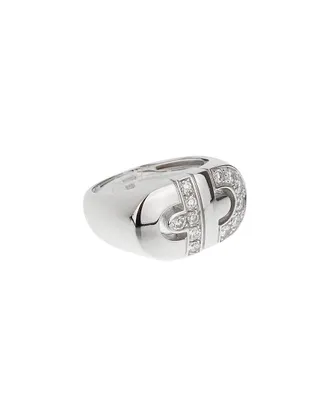 Bulgari 18K 0.32 ct. tw. Diamond Parentesi Ring (Authentic Pre-Loved)
