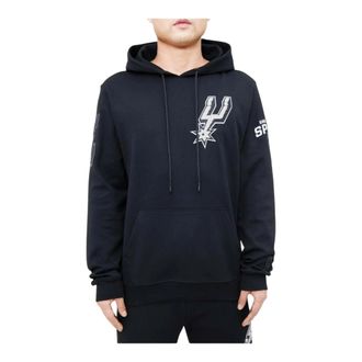 Pro Standard Pro Standard San Antonio Spurs Classic Chenille Hoodie in Black Men