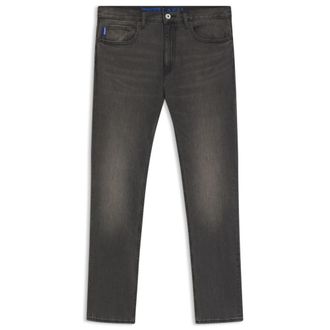 HUGO BOSS Black slim-fit jeans in stretch denim