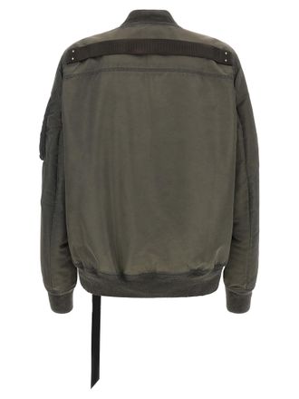 Rick Owens Bomber Jacket - Gray