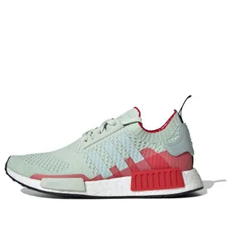 adidas NMD_R1 Primeknit Linen Green Scarlet EE5078