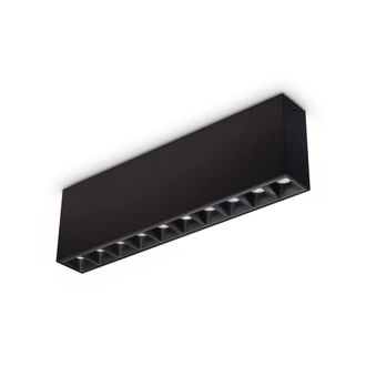 Netlighting Lika Surface Mounted Downlight Black 1x LED 2450lm 3000K
