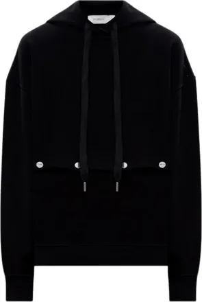 Sportmax Hoodies & sweatvesten, Dames, Zwart, XS, Hoodies