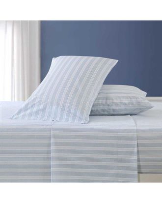 Nautica Tayleur Stripe Cotton Percale Sheet Set