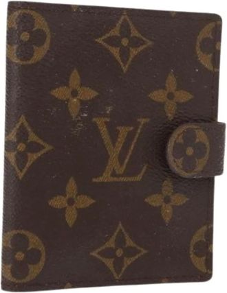Louis Vuitton Pre-owned Wallets, female, Brown, Size: ONE SIZE Pre-owned Vintage Canvas Wallet