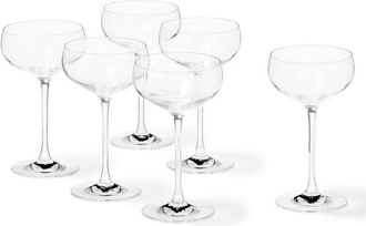 Leonardo Sektglas »Cheers 315 ml, 6 Stück, Transparent«