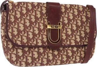 Dior Pre-owned Shoulder Bags, female, Red, Size: ONE SIZE Pre-owned Vintage Shoulder Bag