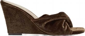 Silent D Womens Katia Sandals In Velvet Brown