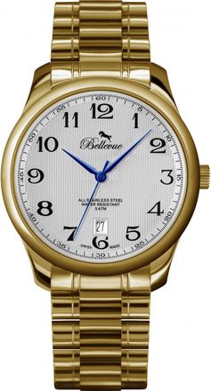 Bellevue Womens F-11 Ladies Watch - Gold - One Size