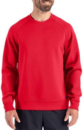 Cutter & Buck Roam Crewneck Pullover in Red at Nordstrom, Size Xxx-Large