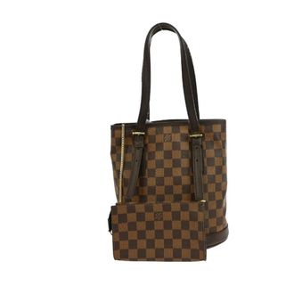 Louis Vuitton Pre-owned Tote Bags, female, Brown, Size: ONE SIZE Louis Vuitton Vintage Damier Ebene Bucket GM Bag