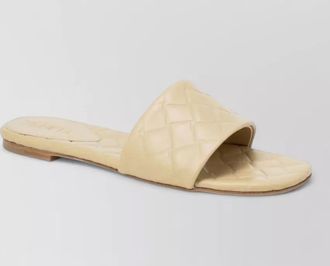 Bottega Veneta lamb leather flat sandals