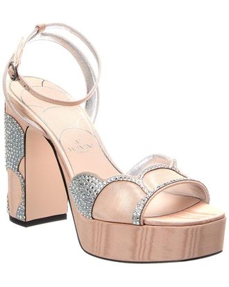 Valentino Bowow 115 Grosgrain Platform Sandal