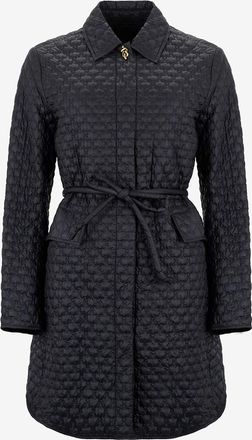 Moncler Leichter Steppmantel mit G&uuml;rtel Raissac