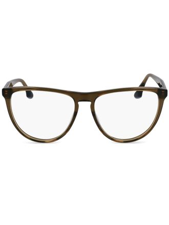 Victoria Beckham round-frame sunglasses - Green
