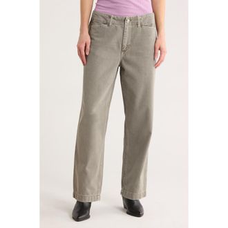 Re/Done The Slacker Jeans in Washed Herbe at Nordstrom Rack, Size 24