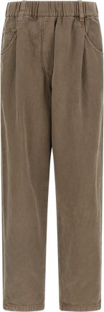 Brunello Cucinelli Brown Cotton trousers