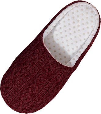 Generic Winter Japanese Womens Soft Sole Indoor Slippers With Non Slip Sole For Wood Flooring And Quiet Comfortable Home Footwear (Red, 5)