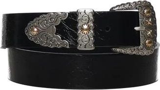 Pinko Belts - Dames - Riemen - Zwart - S - Leer - Accessoires
