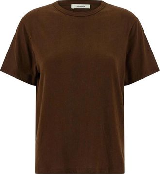 Entire studios Mini Tee - Heren - T-shirts - Bruin - XS - Katoen - Tops