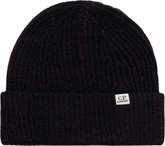 C.P. Company C.p. Company - Beanie - unisex - Accessoires - Blauw - Maat: ONE Size Wol