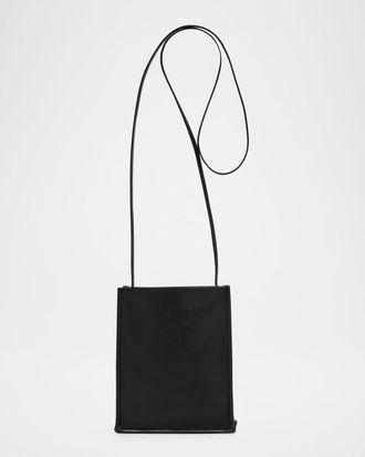 The Row To Go Small Crossbody Bag in Napa Leather