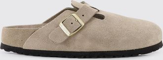 Birkenstock Mules Boston Birkenstock in camoscio